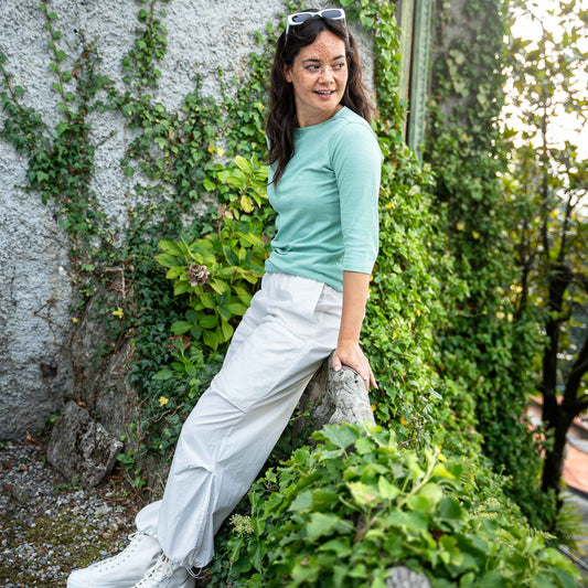 Top 100% coton manches 3/4 CHLOPEA - LIVING CRAFTS