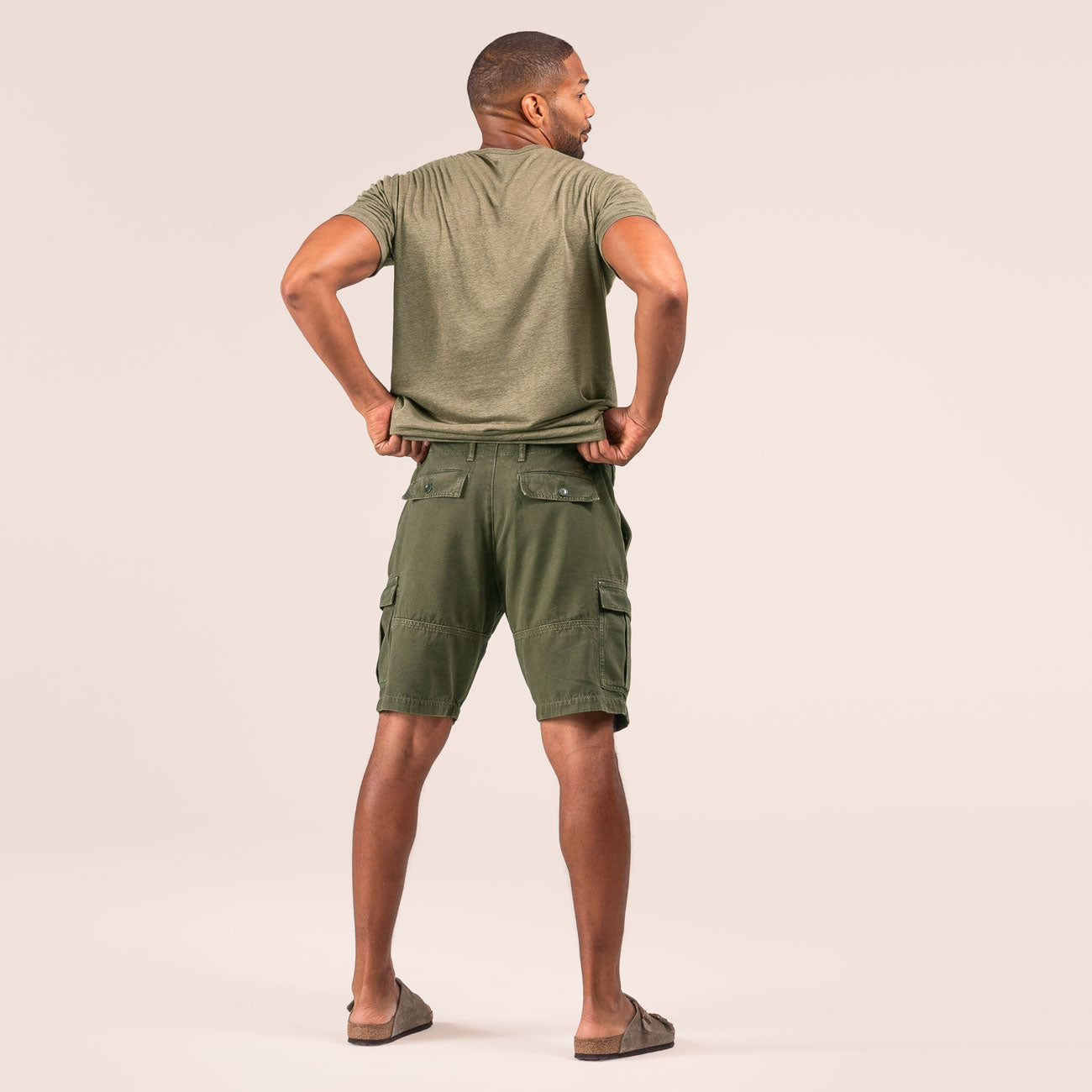 Bermuda cargo 100% coton bio RICO - LIVING CRAFTS
