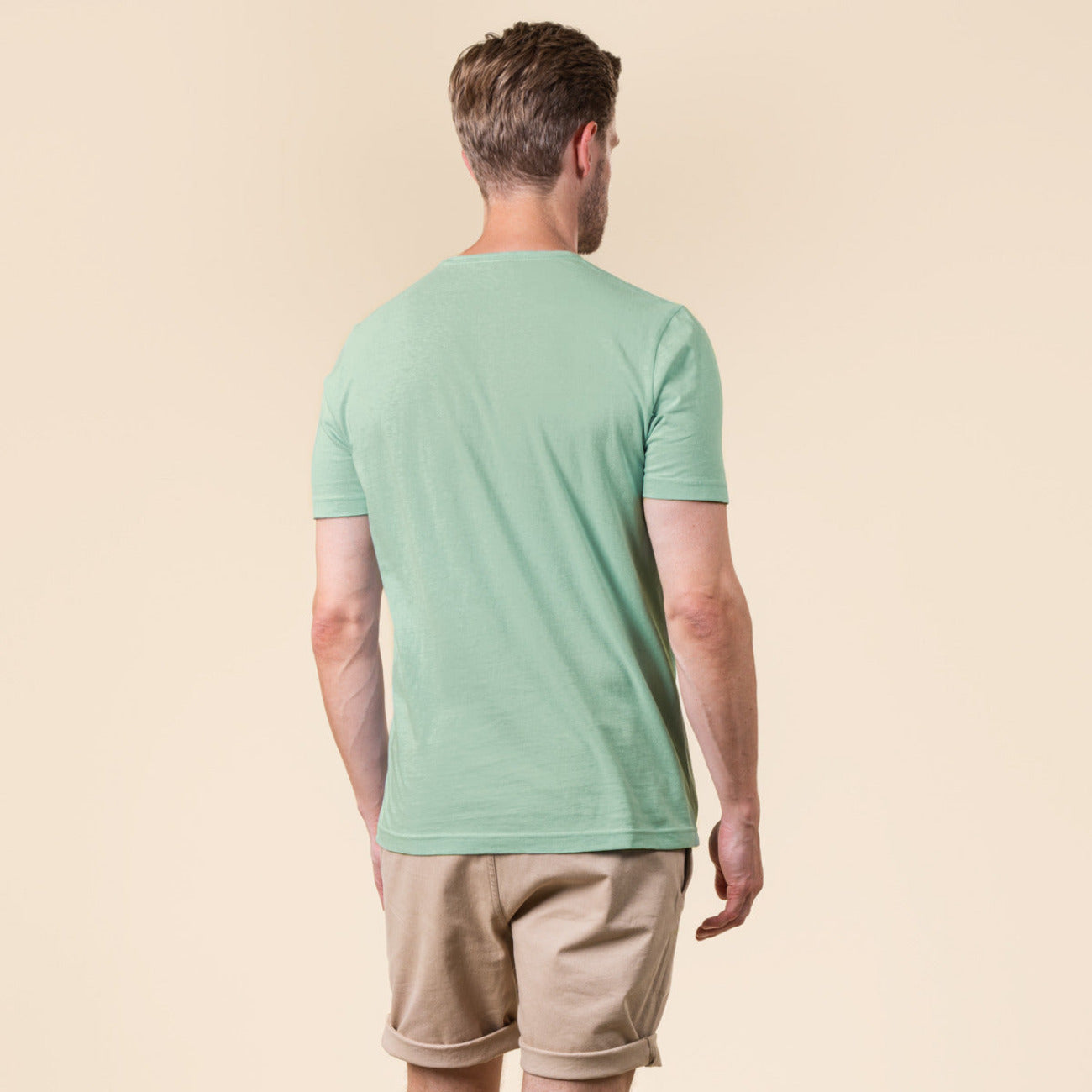 T-shirt coton bio/lin ROCCO - LIVING CRAFTS