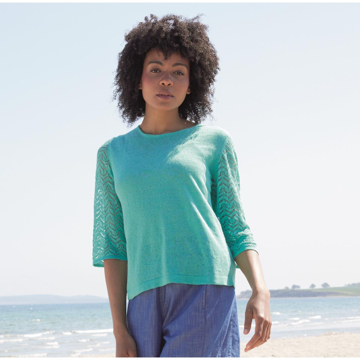 Pull maille de lin/coton - MADNESS