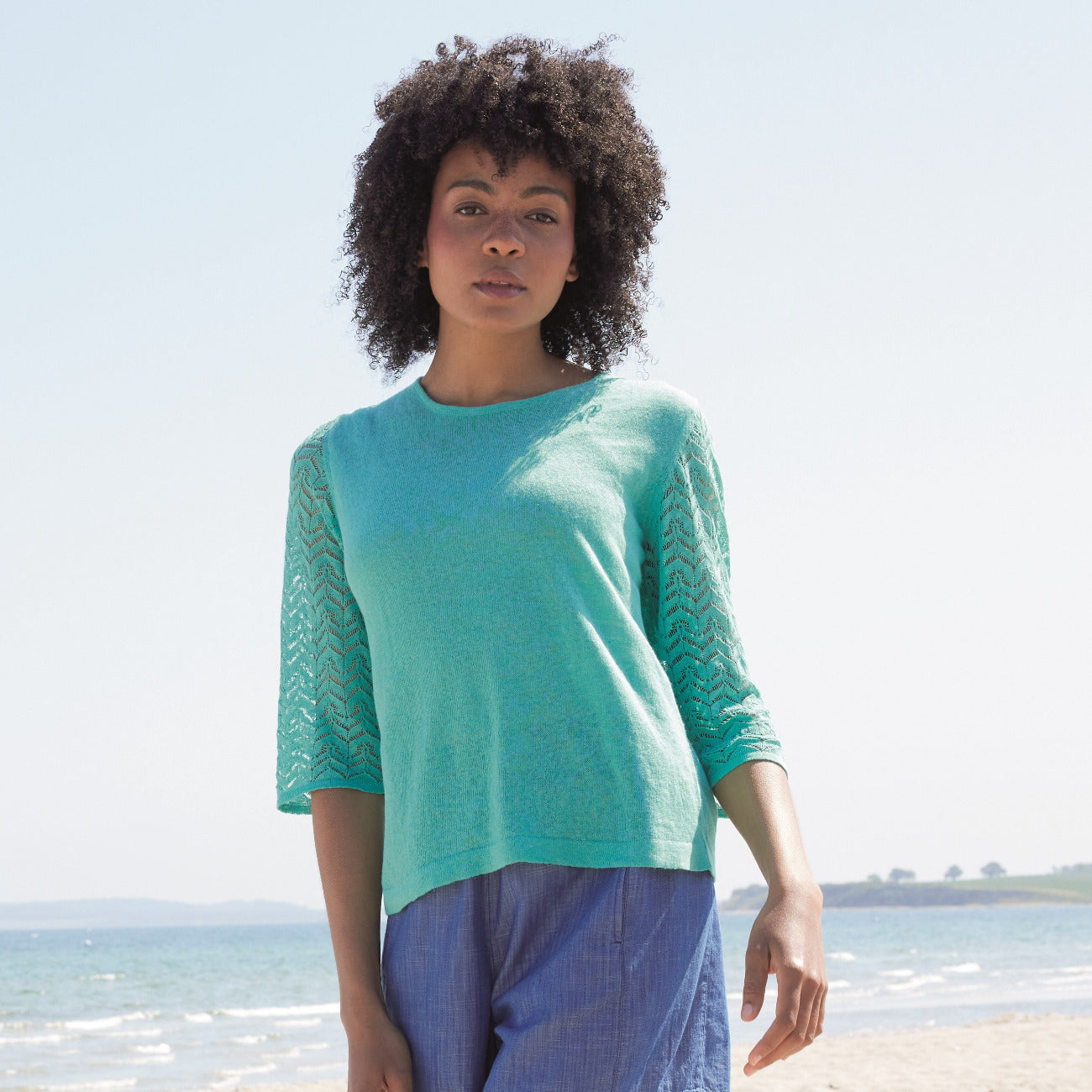 Pull maille de lin/coton - MADNESS