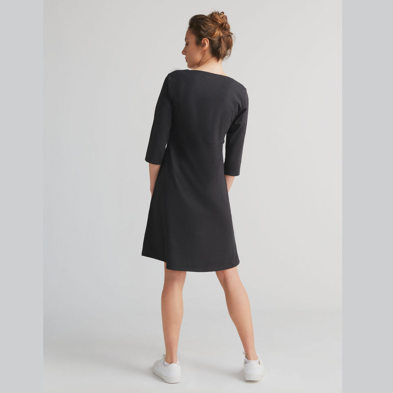 Robe manches 3/4 - LEELA COTTON