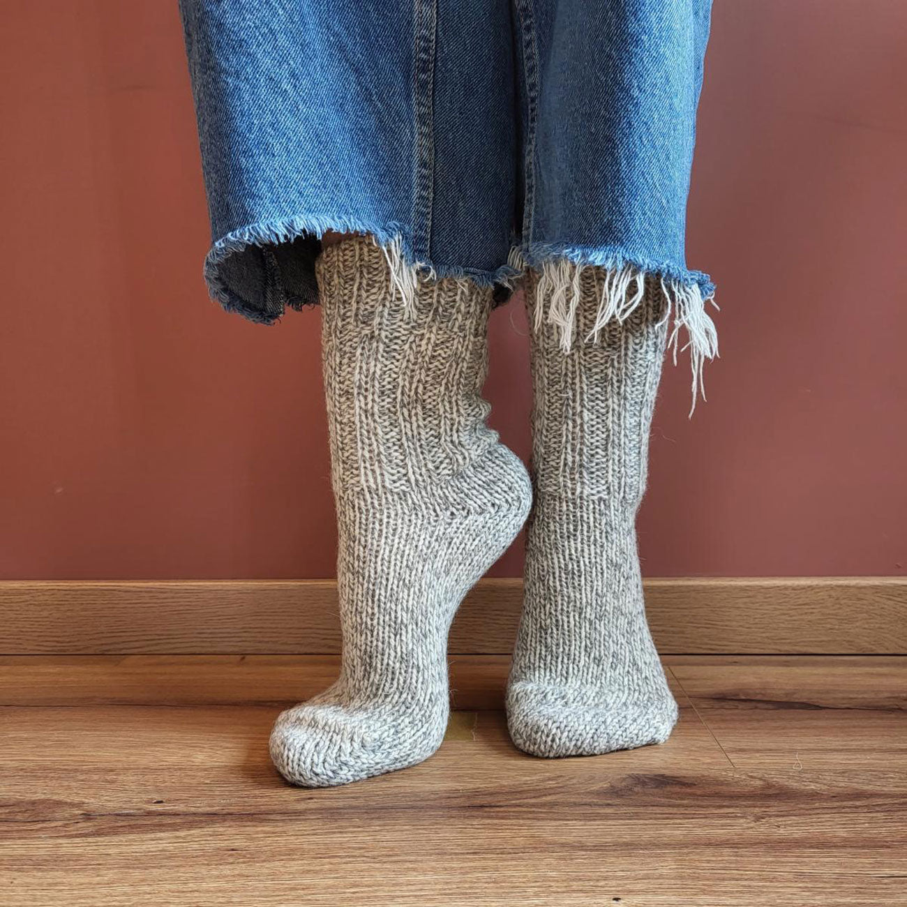 Chaussettes Norvégienne 100% Laine - HIRSCH