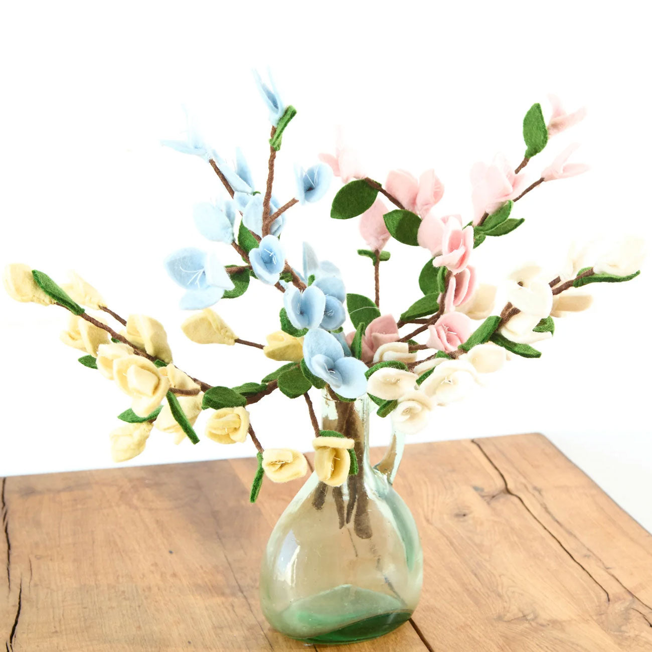 Fleurs de cerisier en laine feutrée - NATURSTYLE