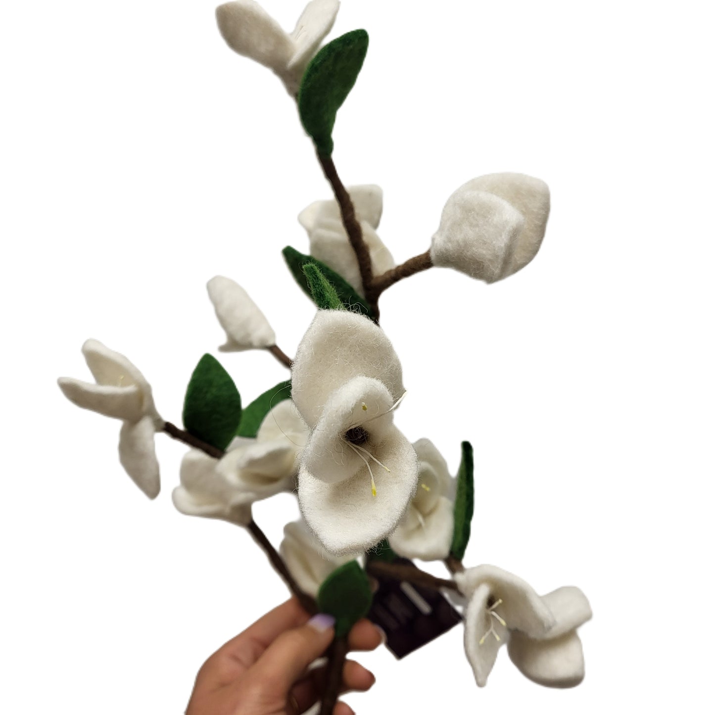 Fleurs de cerisier en laine feutrée - NATURSTYLE