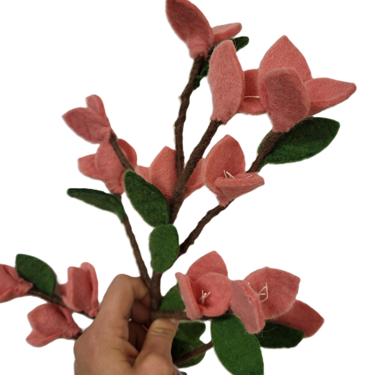 Fleurs de cerisier en laine feutrée - NATURSTYLE