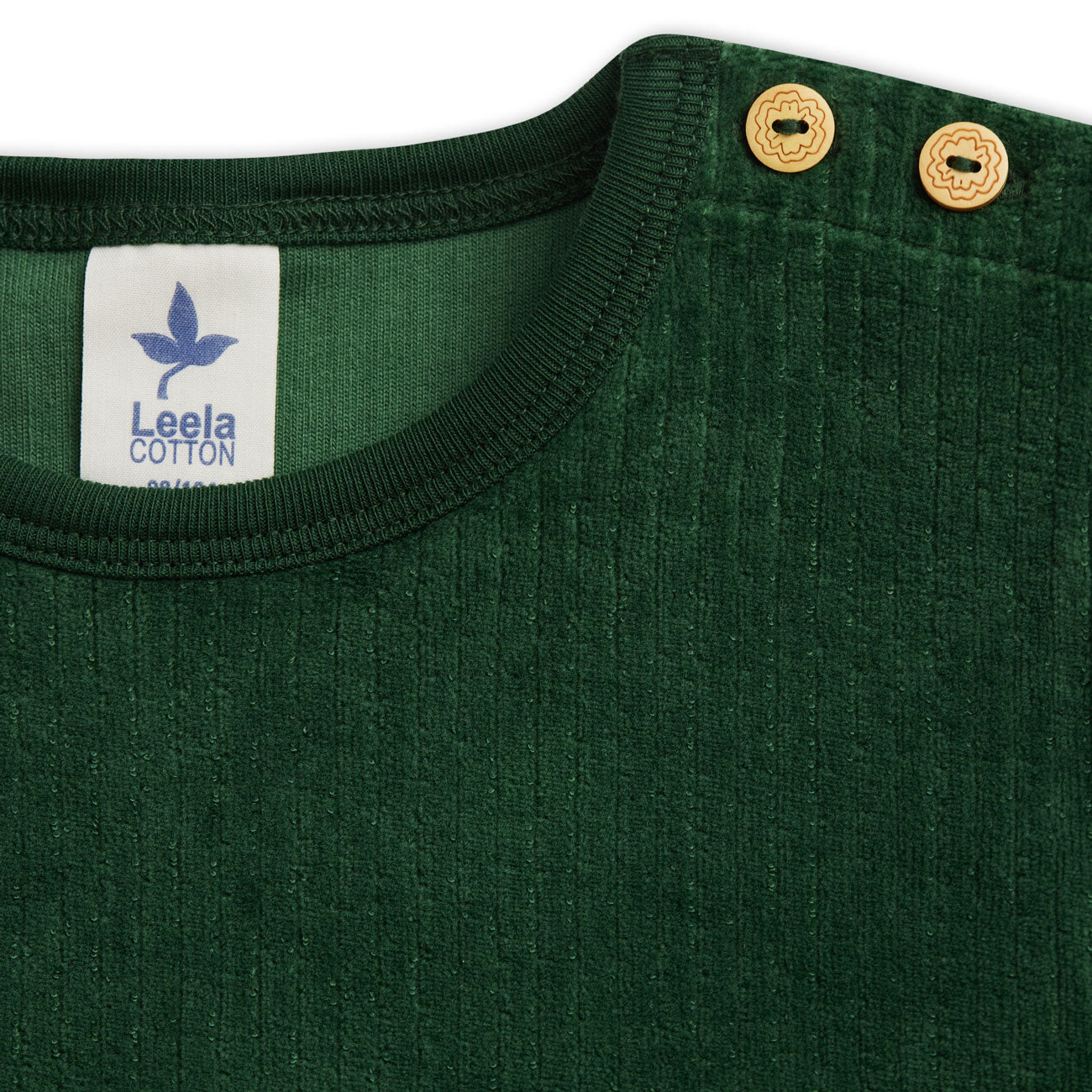 Robe velours côtelé 100% coton bio - LEELA COTTON