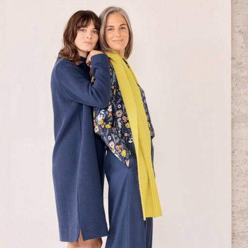 Pantalon coupe large en eco-vero et laine - MADNESS