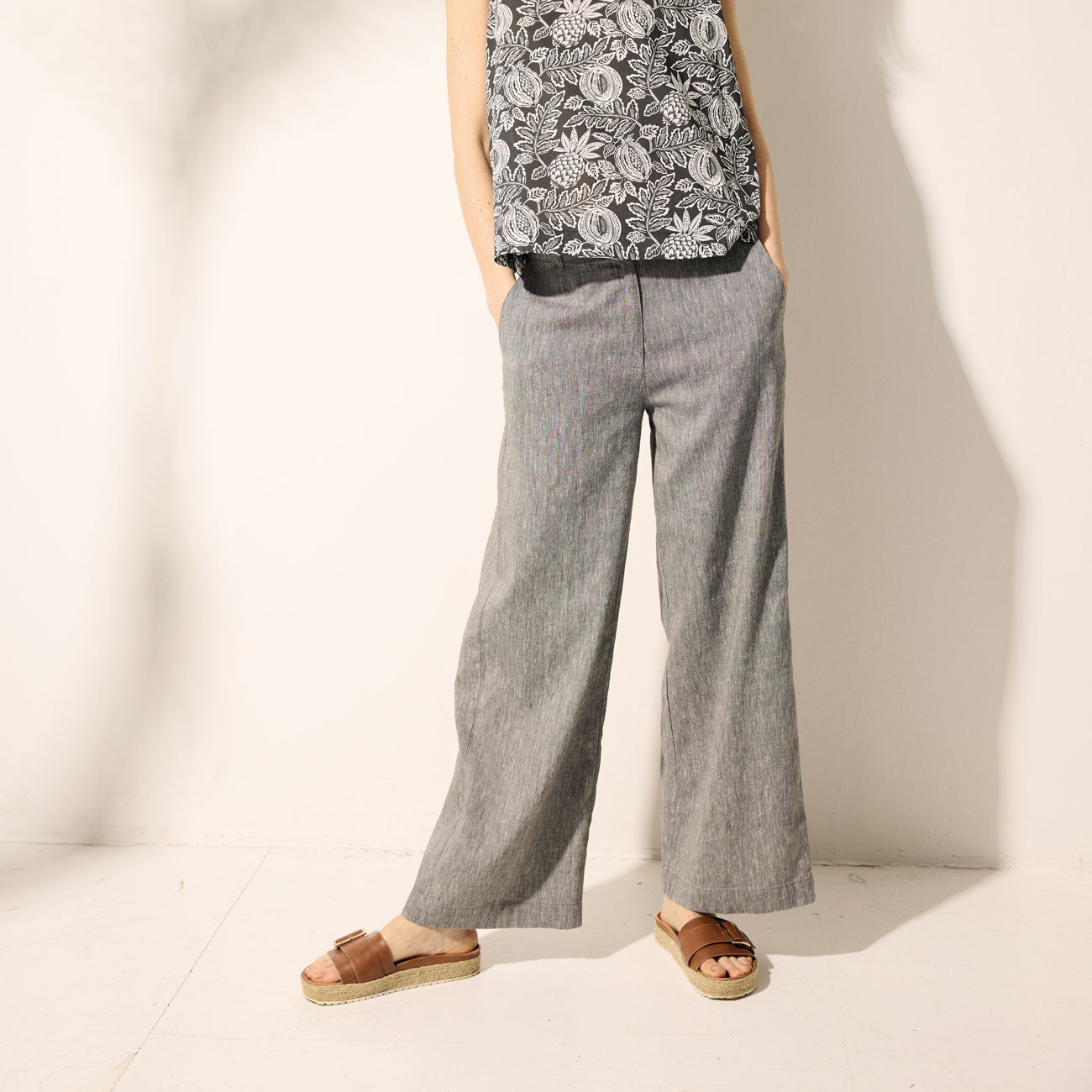 Pantalon lin et coton bio - MADNESS