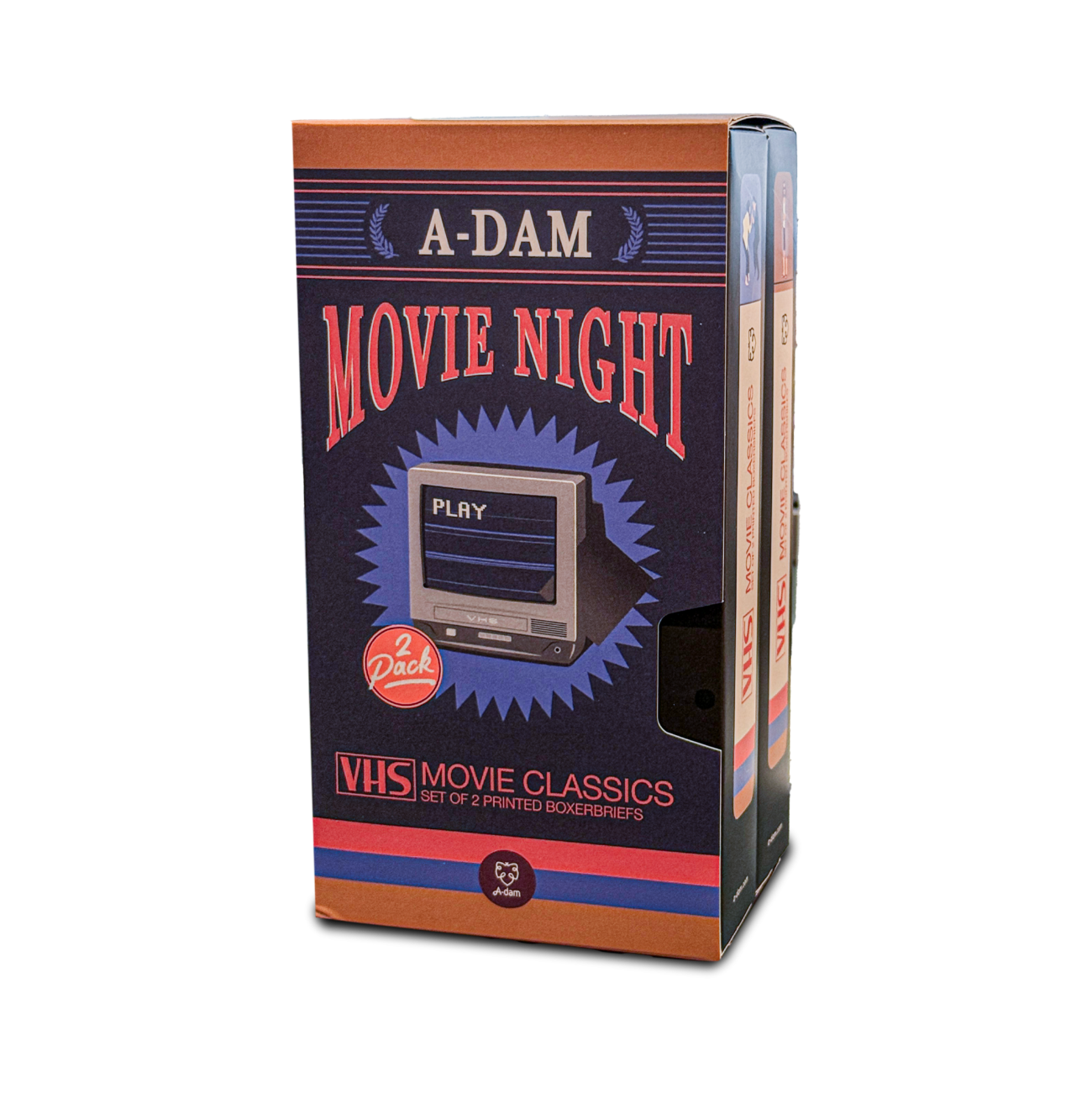 Coffret 2 boxers VHS - ADAM