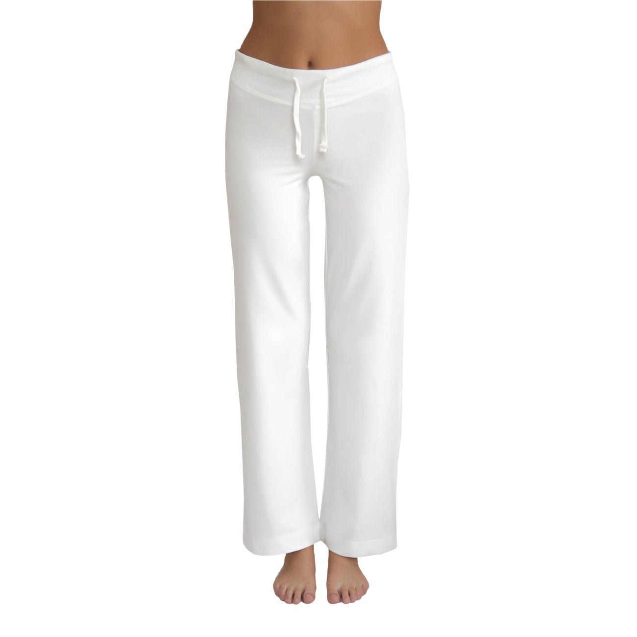 Pantalon avec lien à la ceinture coton bio - LEELA COTTON