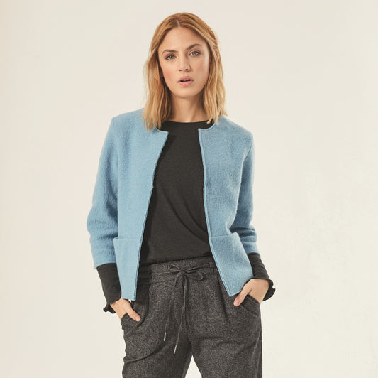 Veste courte en Fleece de laine - MADNESS