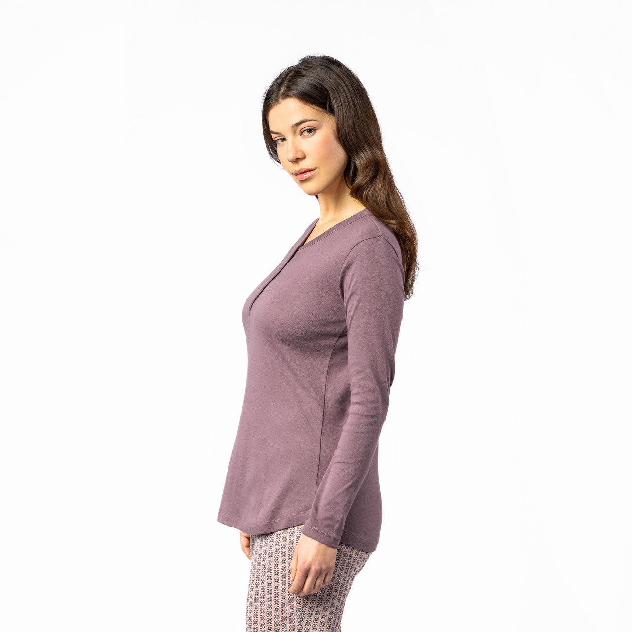 Haut de pyjama VIOLERA en coton bio - LIVING CRAFTS