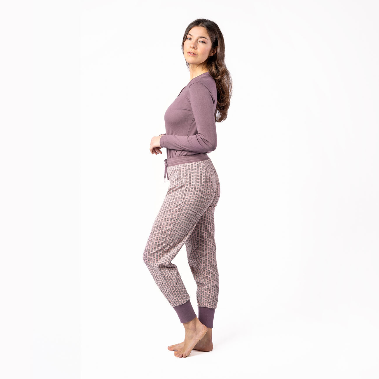 Bas de pyjama AVELINE en coton bio - LIVING CRAFTS
