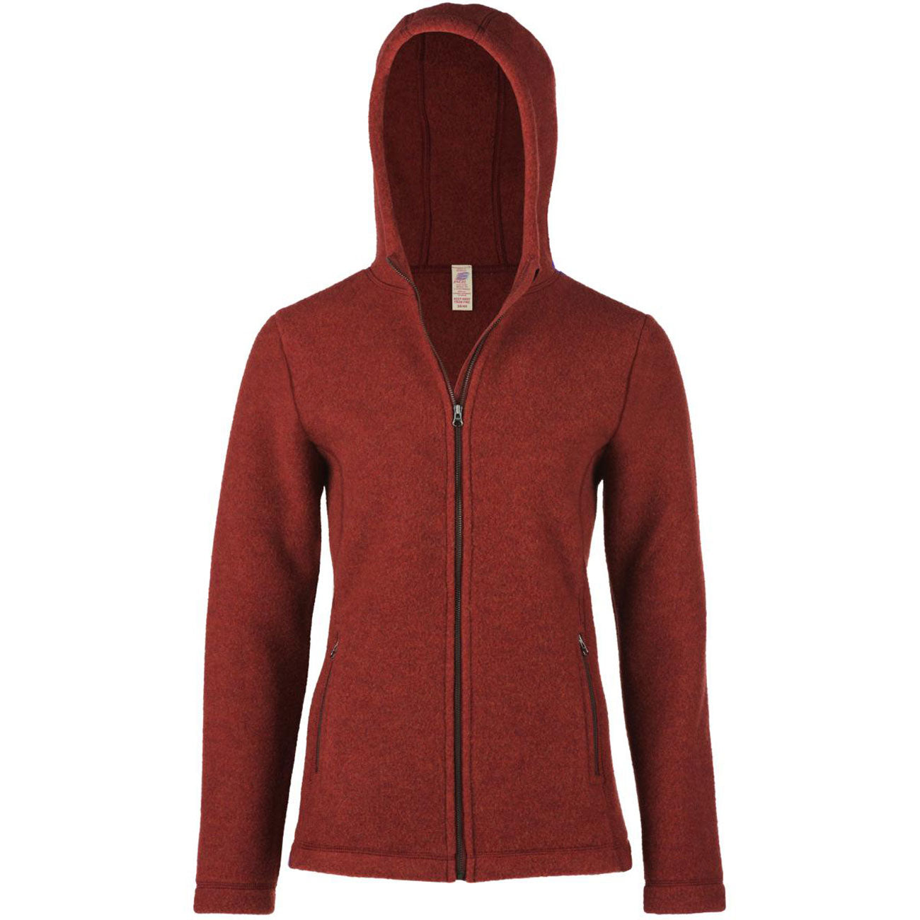 Veste à capuche femme 100% laine polaire - ENGEL