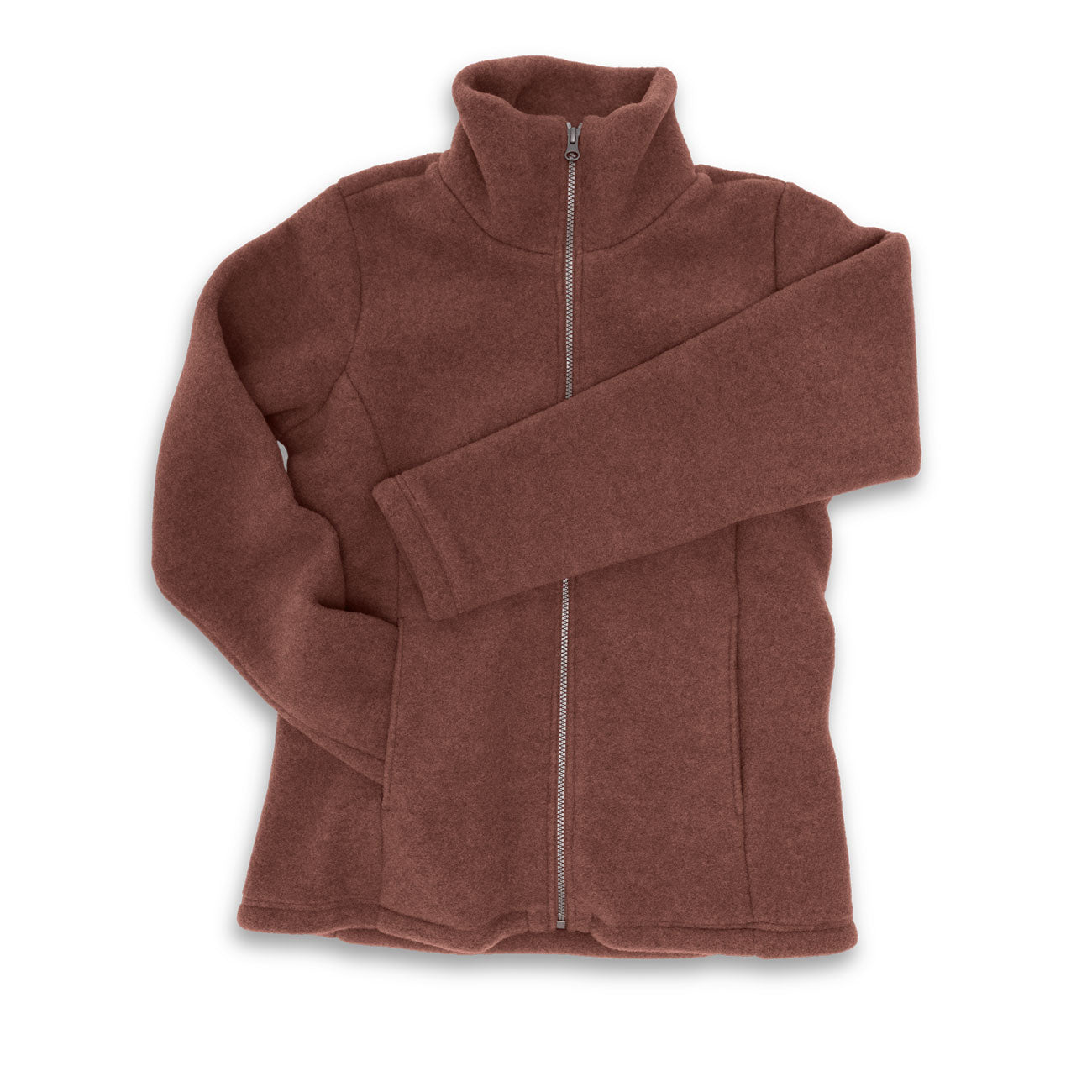 Veste femme en maille polaire de laine - ENGEL