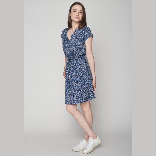 Robe abstraite en écovero - GREENBOMB