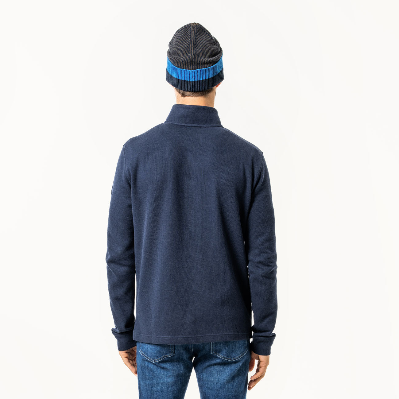 Pull camioneur ZEDRIK en coton bio - LIVING CRAFTS
