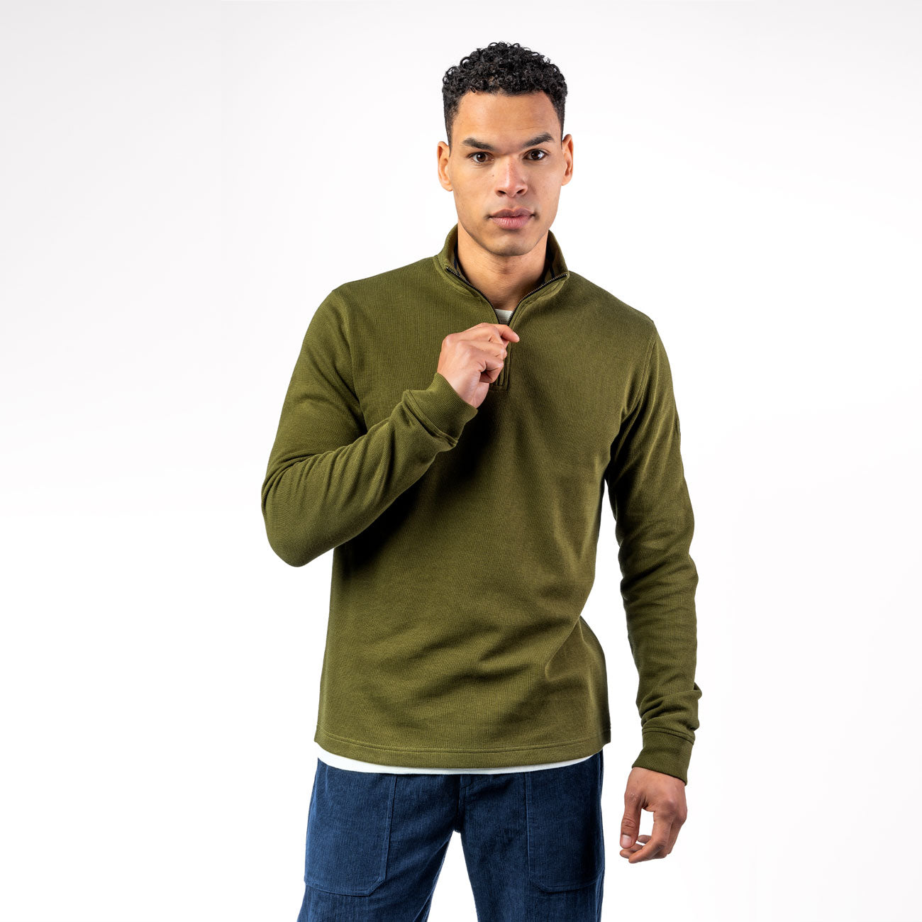 Pull camioneur ZEDRIK en coton bio - LIVING CRAFTS