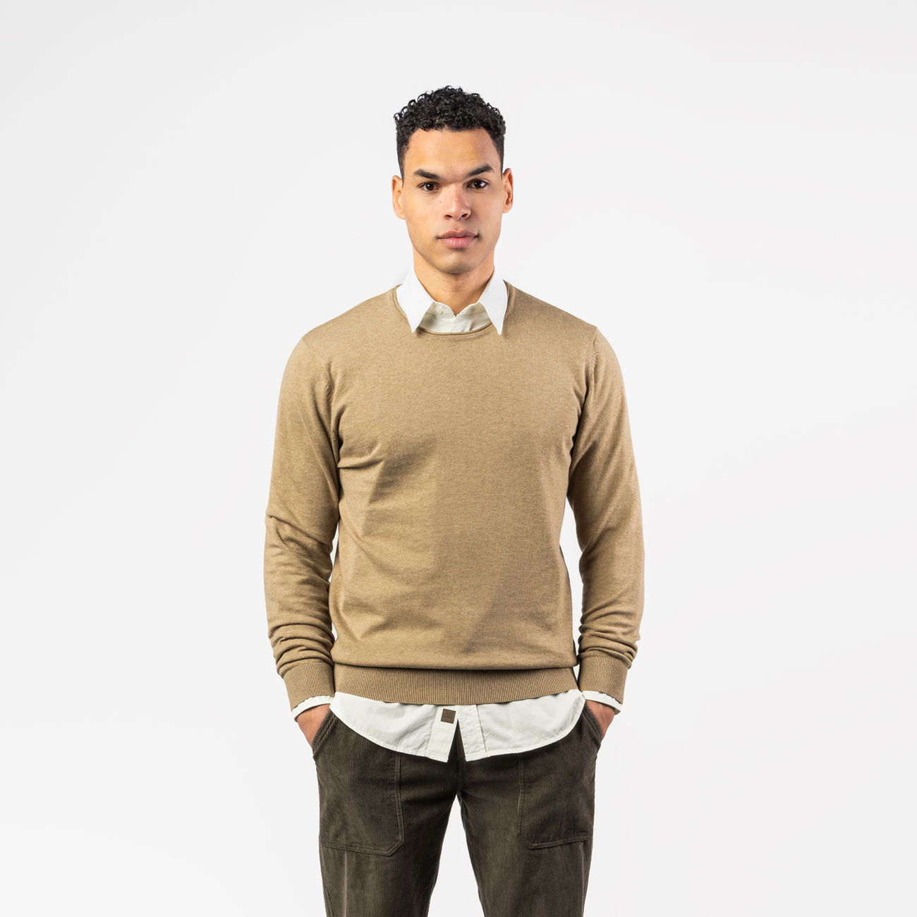 Pull ULRYK en coton et laine - LIVING CRAFTS