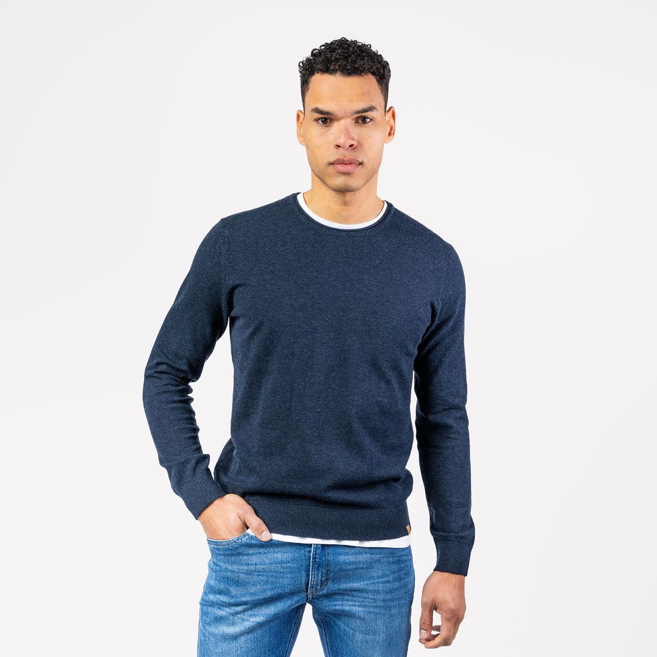 Pull ULRYK en coton et laine - LIVING CRAFTS