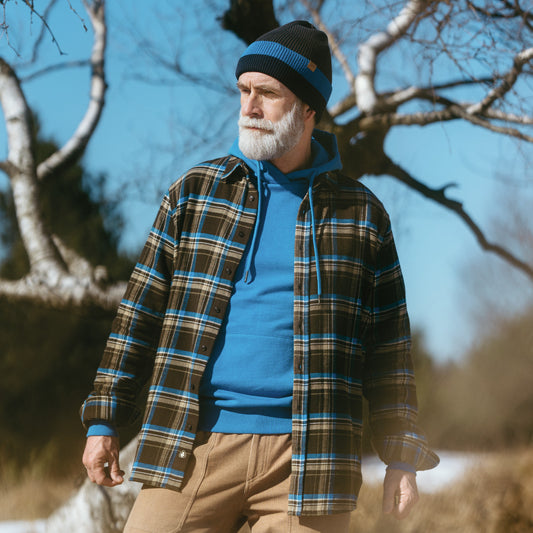 Chemise flanelle YANNES en coton bio - LIVING CRAFTS