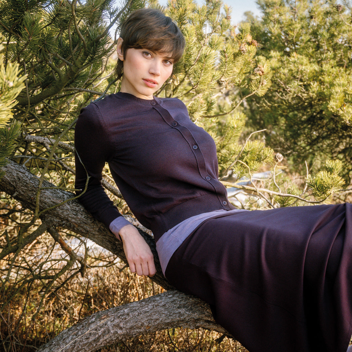 Cardigan SCARA en coton bio - LIVING CRAFTS