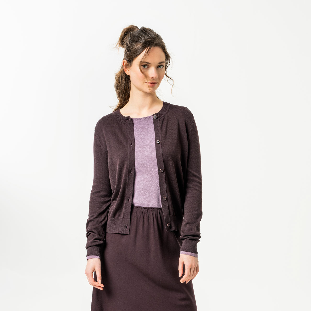 Cardigan SCARA en coton bio - LIVING CRAFTS