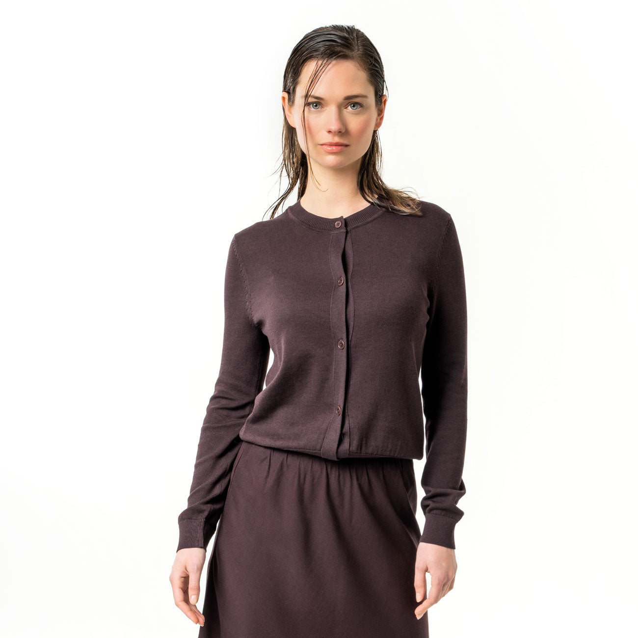 Cardigan SCARA en coton bio - LIVING CRAFTS