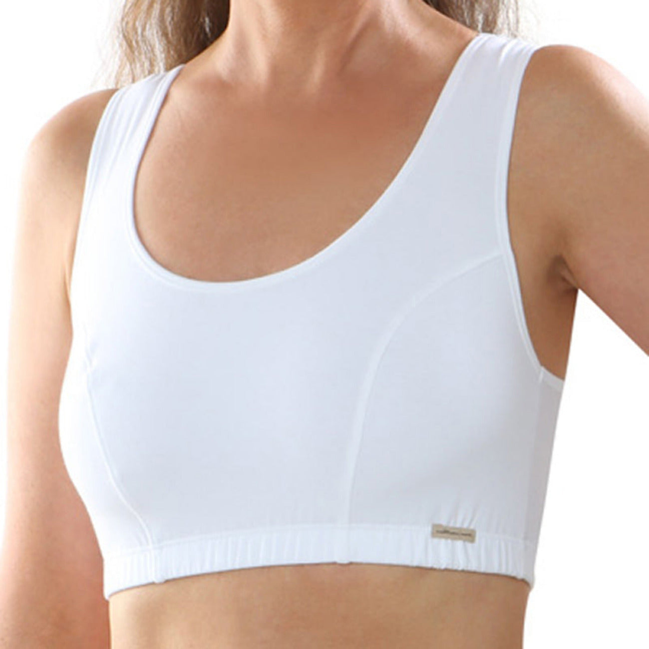 Brassière doublée en coton bio - COMAZO