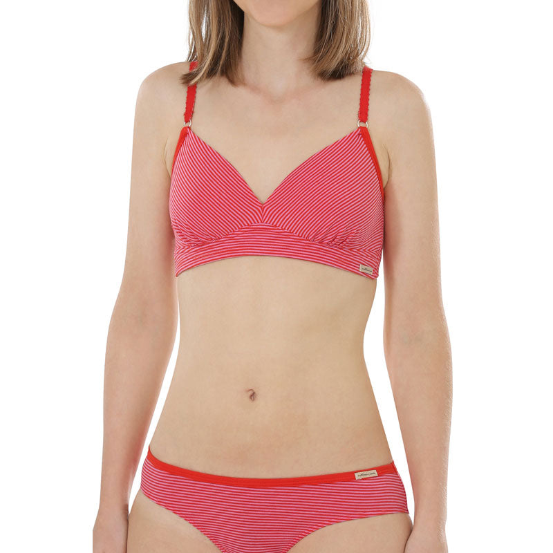 Soutien-gorge rayé sans armatures - COMAZO