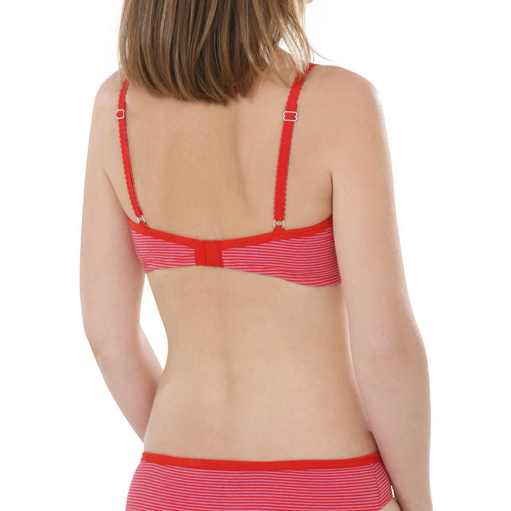 Soutien-gorge rayé sans armatures - COMAZO