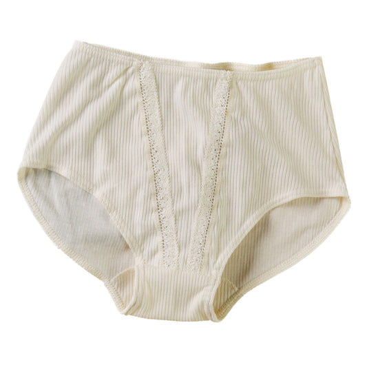 Shorty avec dentelle 100% coton biologique - ENGEL