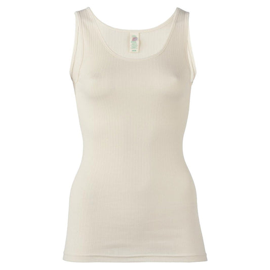 Débardeur femme à bretelles larges en coton bio - ENGEL