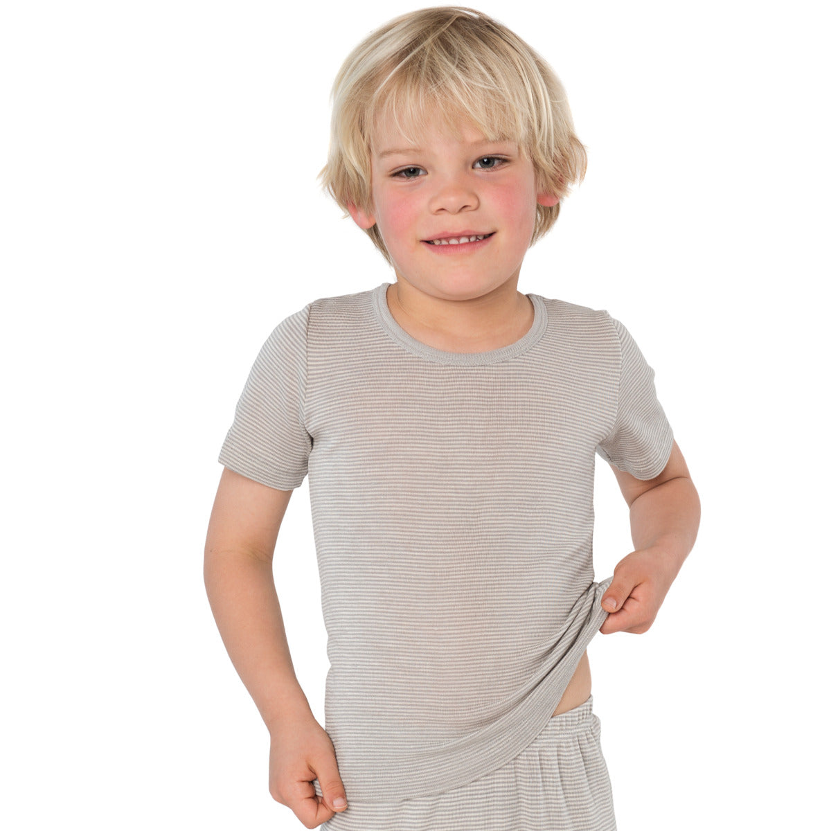 Maillots manches courtes 70%Laine 30%Soie - LIVING CRAFTS