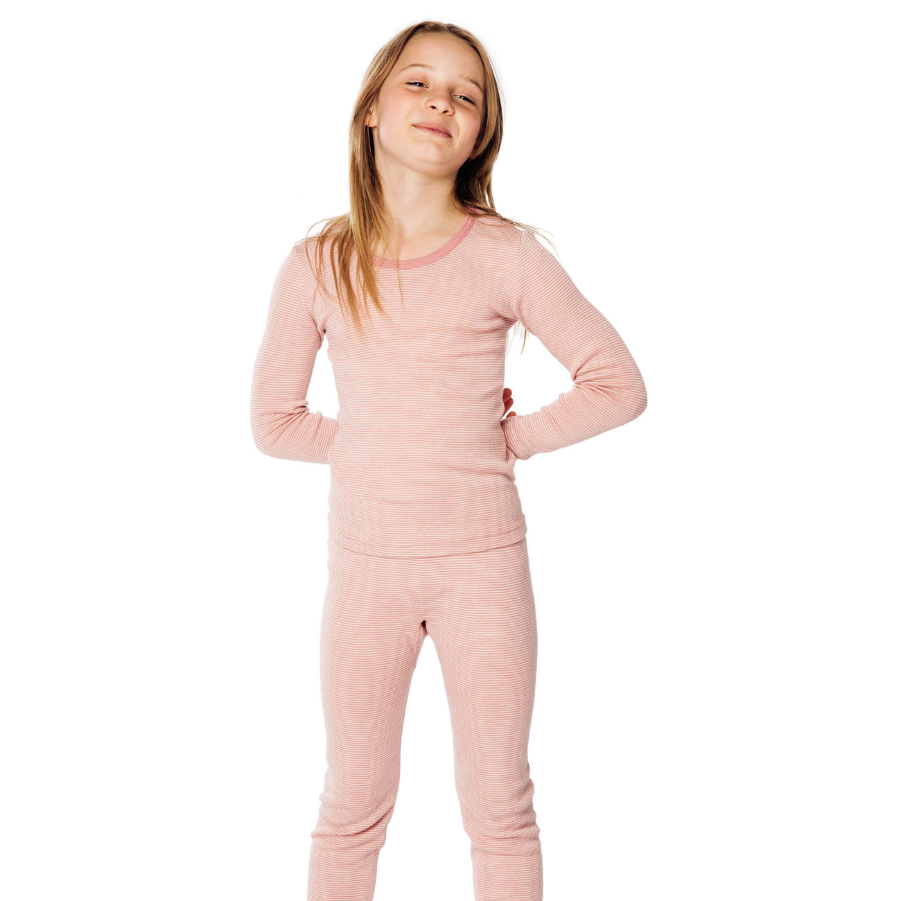 Maillot manches longues laine et soie enfant - LIVING CRAFTS