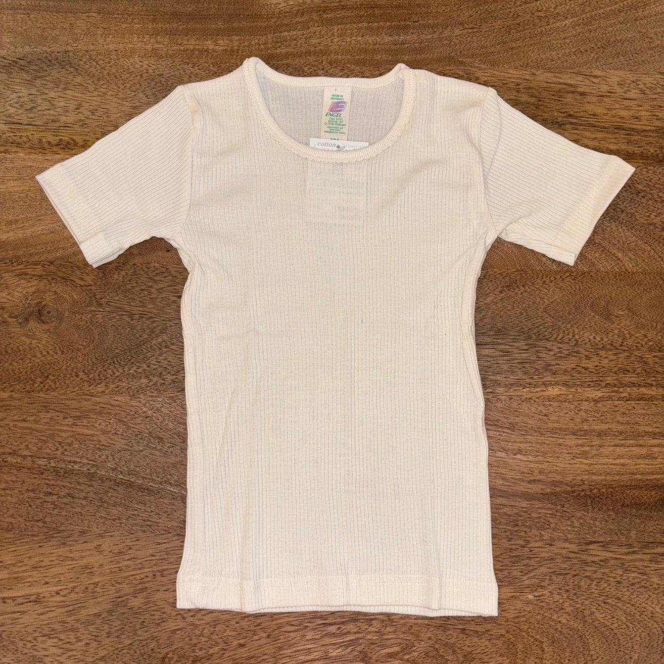 Maillot manches courtes 100% coton bio enfant - ENGEL