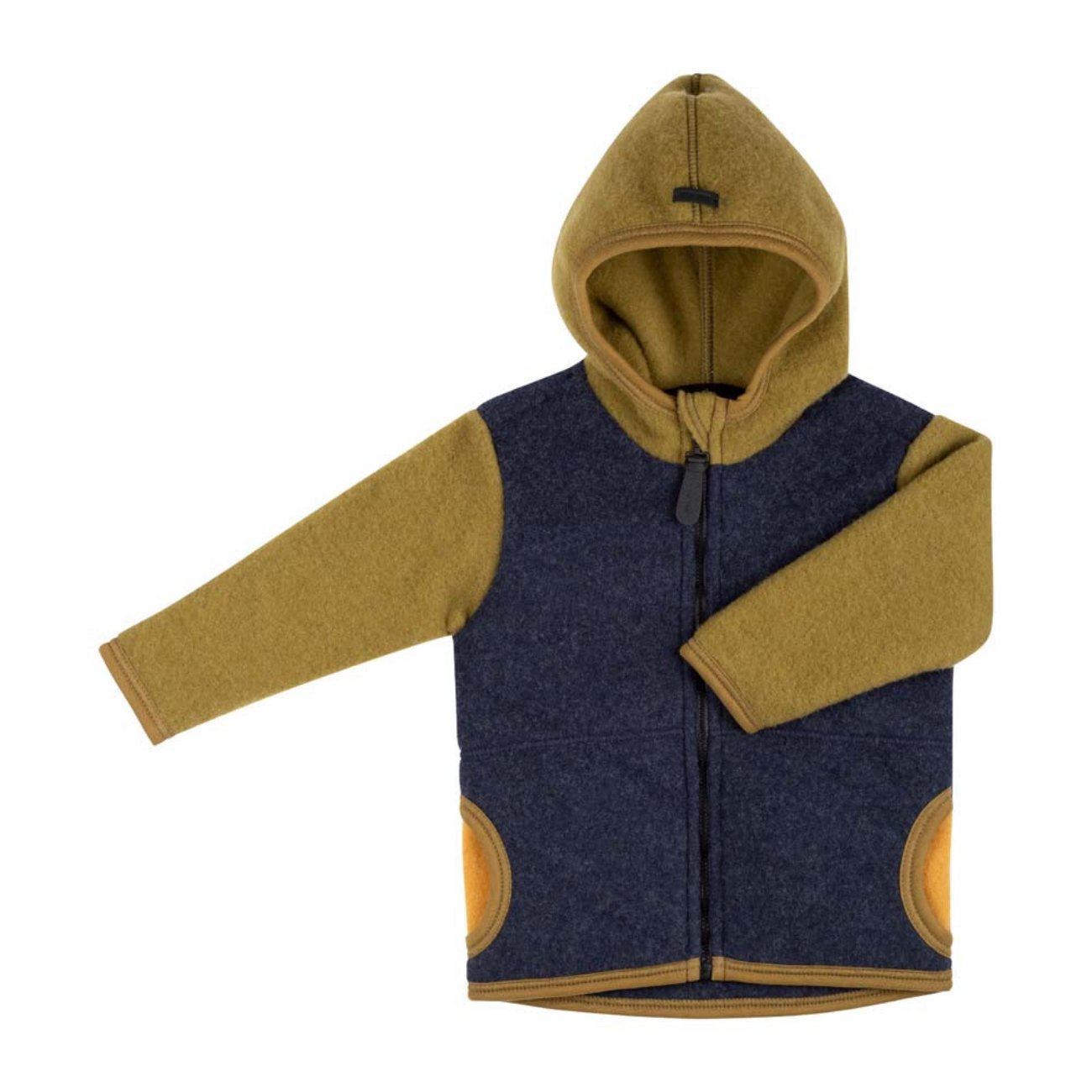 Polaire zippé enfant 100% laine - PURE PURE