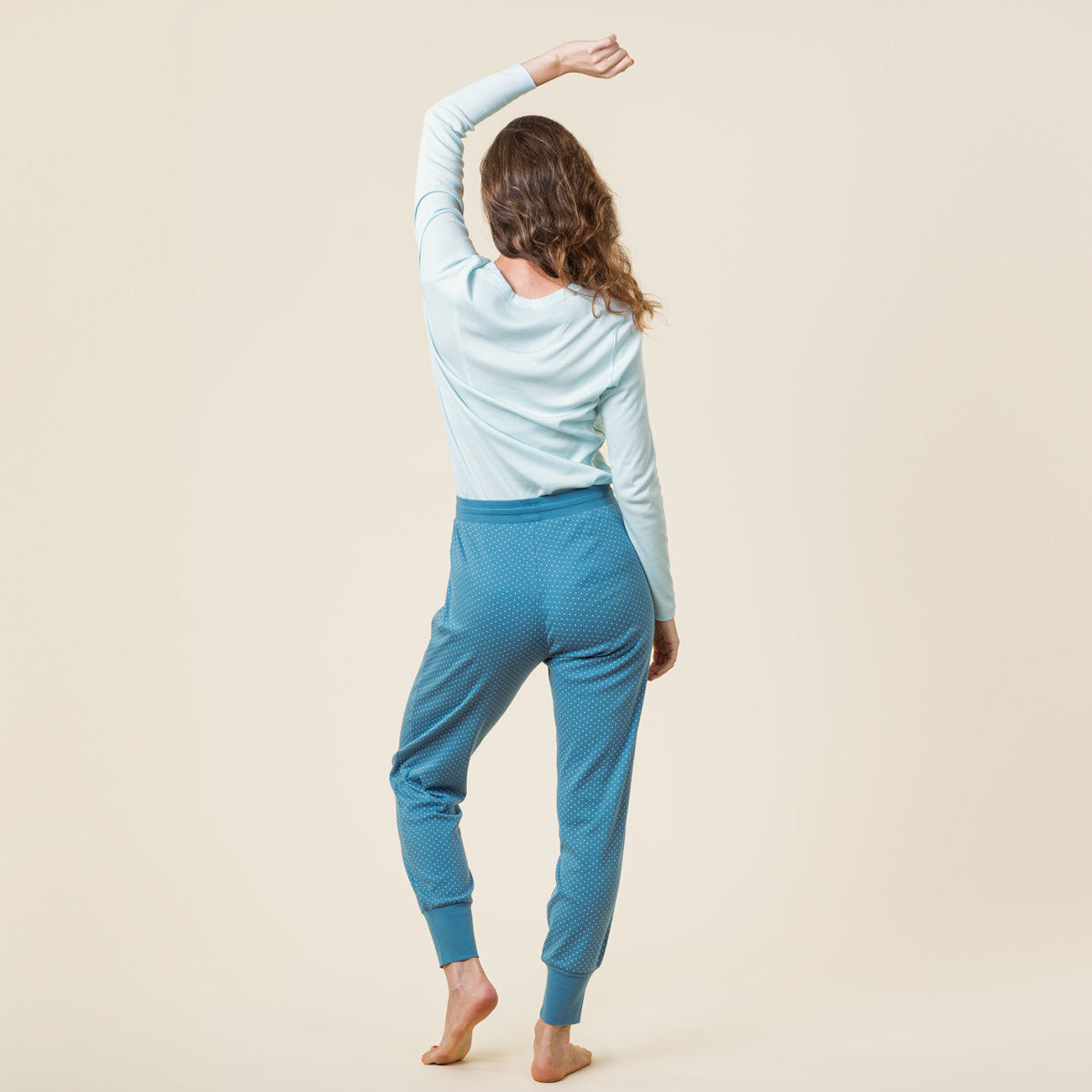 Bas de pyjama AVELINE en coton bio - LIVING CRAFTS