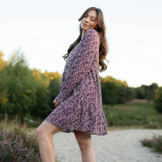 Robe imprimée AMI en 100% Tencel - NORDLICHT