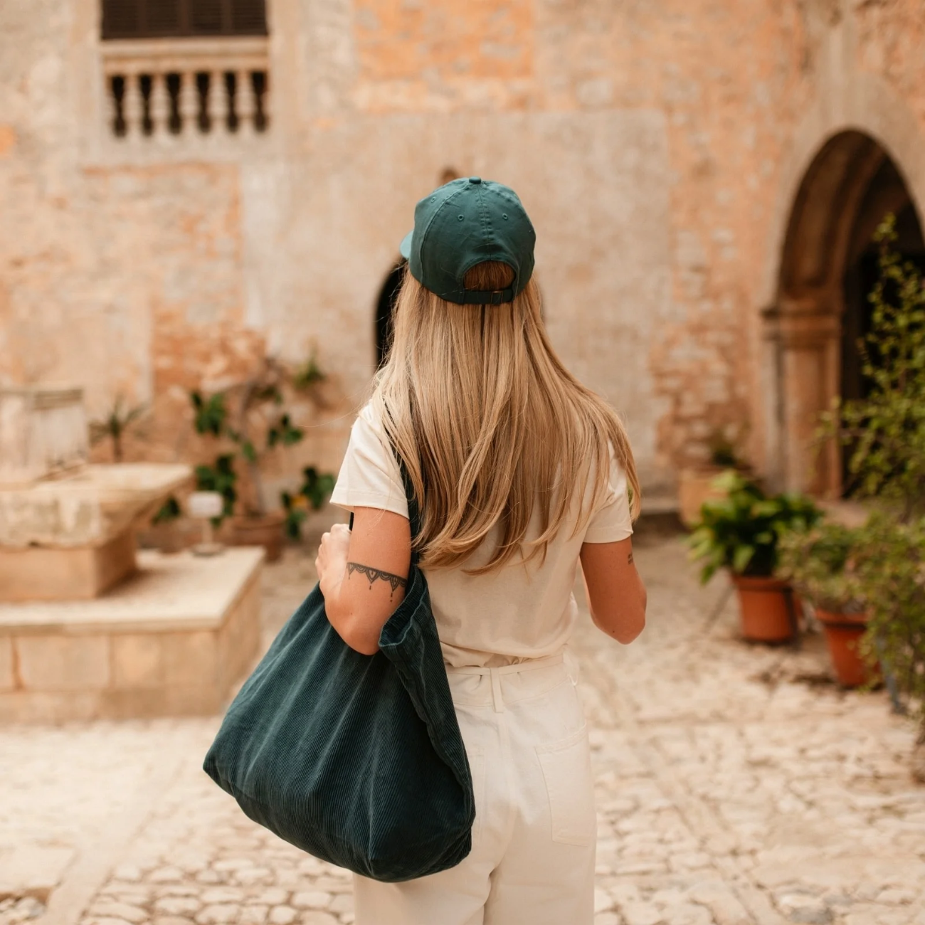 Casquette Aurores Boréales en coton bio - NORDLICHT