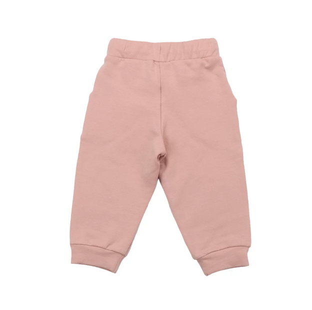 Pantalon de jogging CAT PINK en coton bio - WALKIDDY
