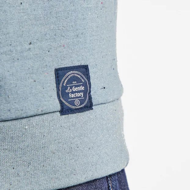 Pull BASILE brodé vélo - LA GENTLE FACTORY