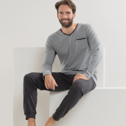 Pyjama Homme COLIN en coton bio - LIVING CRAFTS