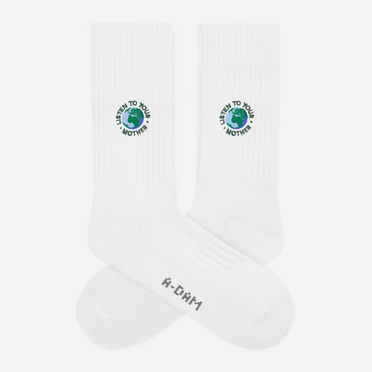 Chaussettes randonnée brodées - ADAM