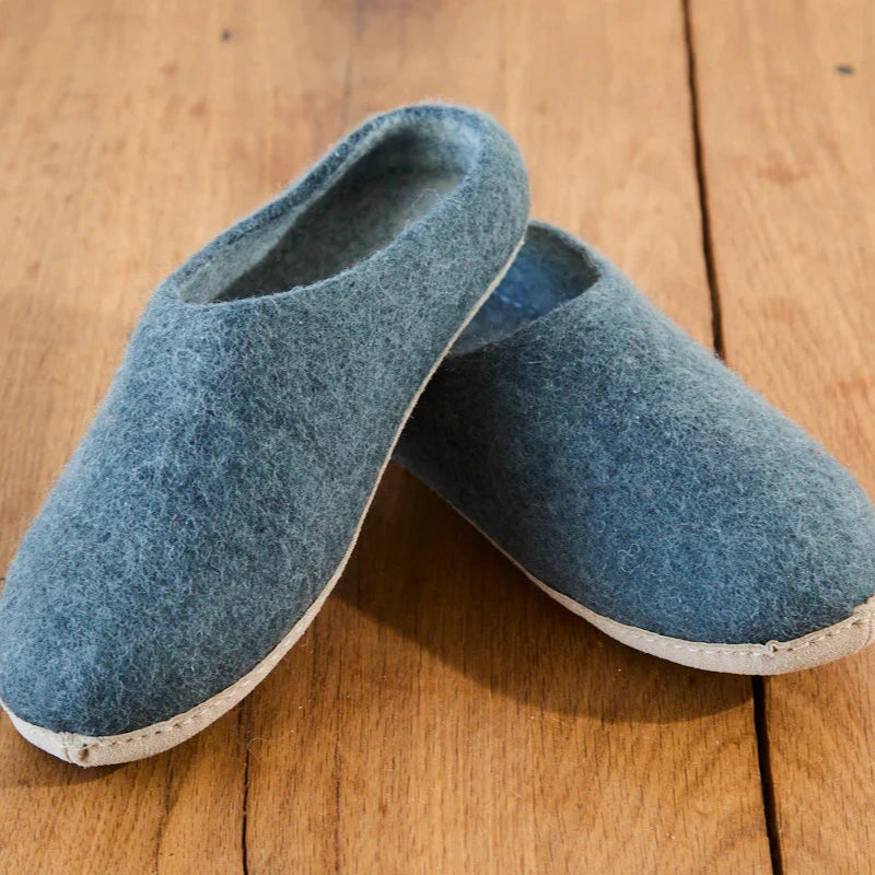 Chaussons pour adulte en laine feutrée - NATURSTYLE