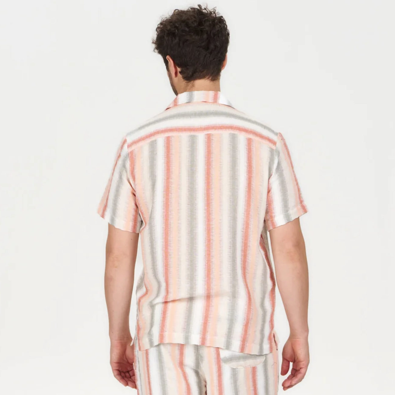 Chemise rayée à manches courtes WAVE - KOMODO