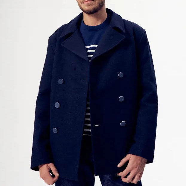 Caban en laine CLOVIS pour homme - LA GENTLE FACTORY