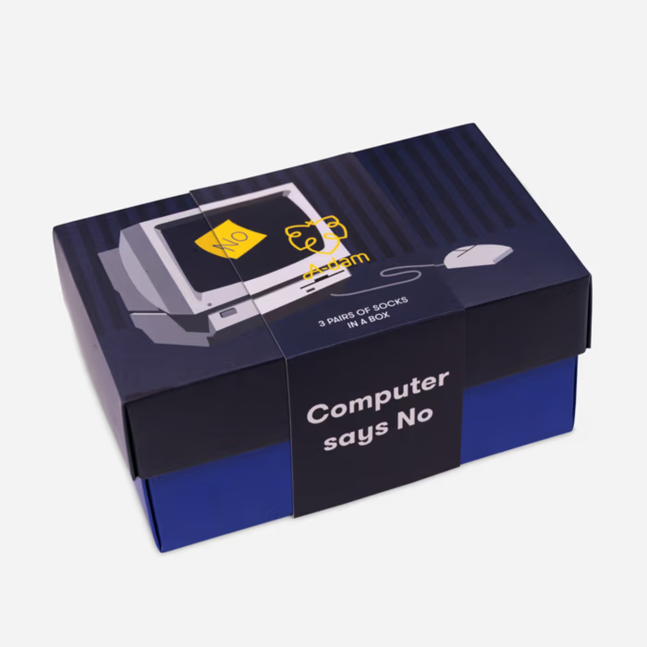 Coffret de 3 paires de chaussettes ORDINATEUR - ADAM