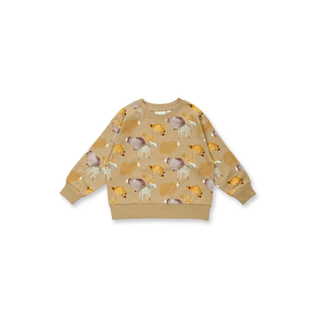Sweat animaux DARI 100% coton bio - SENSE ORGANICS